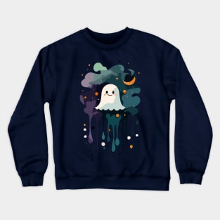 Cute Ghost Crewneck Sweatshirt